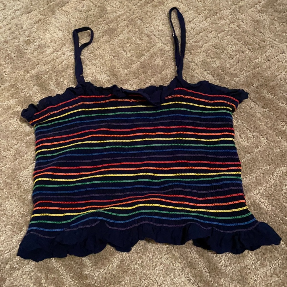 Ruffly Tank Top